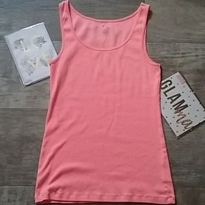 🌹3 for $20🌸Gap Stretch Tank Bright Orange Lg